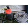 Image 1 : Electrical Sump Pump c/w Hose Works