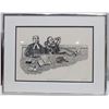 Image 5 : Decorative Framed Wall Art includes C Howard "The Defence Rests" Print 18Wx14H