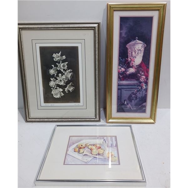 Collection of Framed Wall Art includes Prints by Deirdre Dawson and Edward Seymour