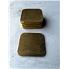 Image 1 : LAITON PLAQUE AVEC TROUS = 2 X 2 X ,125 APPROX