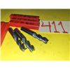 Image 1 : Lot(3) of Solid Carbide End Mill 1/2" 3fl. Regrinded Tip