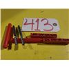 Image 1 : Lot(2) of Solid Carbide Carbide End Mill 1/4" 3fl. Regrinded Tip