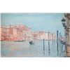 Image 2 : Framed original watercolour painting of a Venetian canal scene, signed by artist Cecil King, 11 1/2"