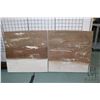 Image 1 : Two stretcher framed acrylic on canvas painting, no artist signature seen, each 40" X 40, note: loca