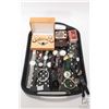 Image 1 : Selection of vintage and collectible watches including 17 jewel and enamel pendants, wrist watches, 