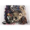 Image 2 : Tray lot of quality collectible costume jewellery including jade, gemstone, beaded necklaces, earrin