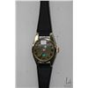Image 2 : Wrist watch motif quartz wall clock by Sansui 31" and a tennis motif wall hanging thermometer