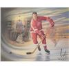 Image 2 : Limited edition print titled "Mr. Hockey" pencil signed by artist James Lumbers, 6810/9999, overall 
