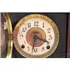 Image 2 : Antique Ingraham mantle clock with cast decoration included feet and lion heads, working at time of 