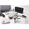 Image 2 : DJI Mavic drone with three batteries, and three station charger all in fitted case, soft case contai