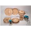 Image 1 : Selection of Judy Watmough (Okanaghan Potter's Association) pottery including lidded soup tureen wit