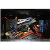 Image 2 : Portable polymer tool box and an International mechanic style to box, both full including 1/2" impac