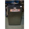 Image 2 : Cuisinart black and faux stainless mini fridge, model no. 043-1893-6, working at time of cataloguing