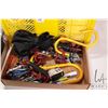 Image 2 : Large assortment of miscellaneous hardware including dry wall screws, LED light bulbs, door handles,
