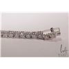 Image 2 : 5.6tcw -3.00mm Tennis Bracelet in sterling silver with white gold overlay mount, 7" long, D VVS1 wit