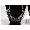 Image 2 : Four sterling silver necklaces set with faceted gemstone/ gemstone like and natural coloured stones 
