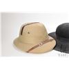 Image 2 : Three vintage hats including made in India Bombay bowler, size 7 1/8", Silver Spur hat and a cowboy 