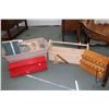 Image 1 : Selection of shop made tool storage, tool box etc.