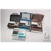Image 1 : Three cased Heathkit testers including two IM-17 mult-imeter, CM-1073 automotive tune up meter plus 