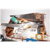 Image 2 : Large selection of different types of saws plus a Somax no. 250 saw set