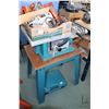 Image 1 : Selection of power tools including Makita contractor table saw no. 2708 with floor stand, Black & De
