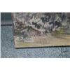 Image 3 : Unframed stretched, oil on canvas painting titled on verso " Pond at Elk Island", signed by artist R