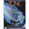 Image 2 : Framed Zone magazine from October 27, 2001, Edmonton Oilers vs Vancouver Canucks at Sky Reach Center