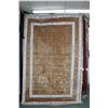 Image 1 : New Premium Collection Sizan blended carpet with overall floral design in gold and tones of cream, 7