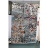 Image 1 : Safabieh "Madison" synthetic carpet in gray and blue, new showhome decor, 70" X 108"