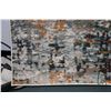 Image 2 : Safabieh "Madison" synthetic carpet in gray and blue, new showhome decor, 70" X 108"