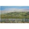 Image 2 : Framed oil on canvas landscape painting, signed by artist Richard Dixon, 2003, 38" X 62". NOTE: This