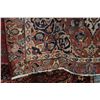 Image 2 : 100% handmade Iranian wool carpet "Bakhtyar" with overall floral design and highlights of red, blue,