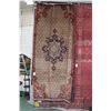 Image 1 : 100% handmade Iranian wool carpet "Kolyaei" with decorative carpet with center medallion and highlig