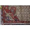 Image 2 : 100% handmade Iranian wool carpet "Kolyaei" with decorative carpet with center medallion and highlig