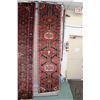 Image 1 : 100% handmade Iranian wool carpet runner, "Zanjan" with multiple medallions, highlights of black, re