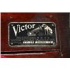 Image 4 : Antique Victor Victrola "Victor Talking Machines" gramophone, model No. VV-IX , includes one album, 