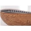Image 8 : Mexican traditional Huichal bead and wax art including carved coconut shell 5" X 4" plus terracotta 