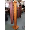 Image 1 : Modern all wood coat pole 68" high