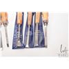 Image 3 : Seven piece Robert Sorby graduated chisels and Swiss made Vorsicht chisels, all appear unused or lik