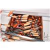 Image 2 : Large selection of clamps including seventeen Jorgensen bar clamps in assorted sizes, spring clamps 