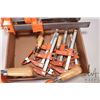 Image 2 : Selection of clamps Jorgensen bar clamps including four heavy duty 12", five 6" , one 4" plus three 