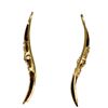 Image 3 : Yellow Gold Hoop Earrings