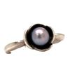 Image 4 : Pandora Sterling Silver Bloom Pearl Ring