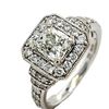 Image 1 : Princess-Cut Diamond Ring, VS Certified and Appraised