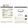Image 8 : Sapphire and Diamond Eternity Bracelet Signed EFFY