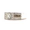 Image 2 : Diamond in a Diamond Ring 1.02 CT