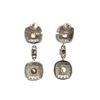Image 3 : Hazelnut -Chocolate Fancy Color Diamond Earrings
