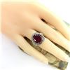 Image 6 : GIA CERTIFIED Unheated Madagascar Ruby and Diamond Ring