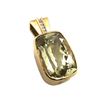 Image 3 : Green Beryl and Diamond Pendant - Bold and Unique