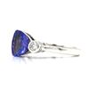 Image 3 : Tanzanite and Diamond Ring